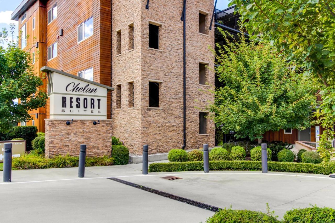 Chelan Resort Suites: Water Sunset Exterior foto